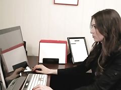 Whorish Assistant Angelina Diamanti Is Fucked By Hot Blooded Manager In The Office