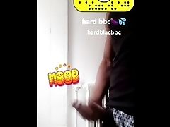 Rubdown During The Day Hard Big Black Cock ( Snapchat:hardblacbbc)