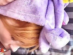 Morning Orgy - Stunner Blow-job And Hard Coochie Fuck In The Morning Point Of View - Facial Cumshot In The Kigurumi Six Min