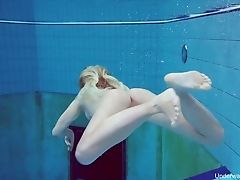 Almost Titless Nymphomaniac Milana Voda And Her Exotic Nude Underwater Demonstrate
